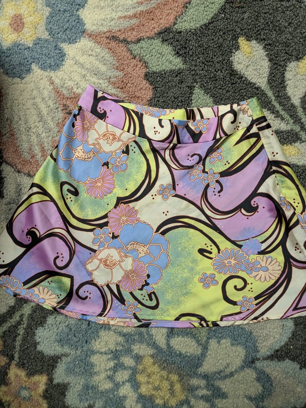 Free People Sugar And Spice Floral Skirt Size 6